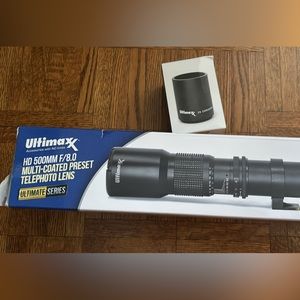 HD 500 mm telephoto lens